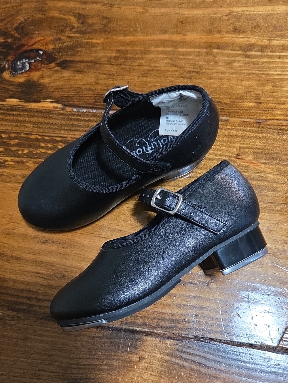 Revolution • Black Girls Mary Jane Tap Shoes
